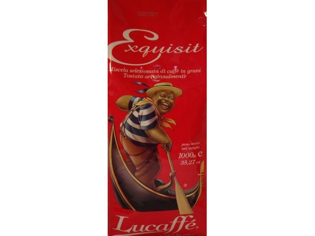 Káva Lucaffé Exquisit zrnková káva 1 kg