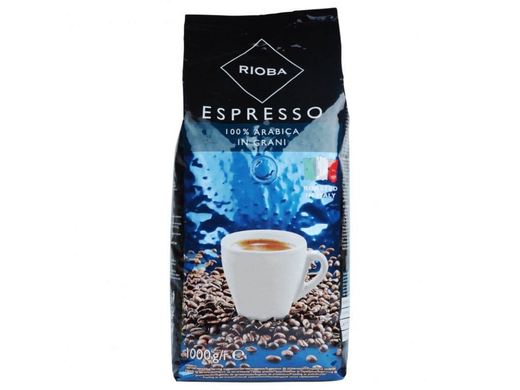 Káva Rioba Platinum zrnková káva 1 kg