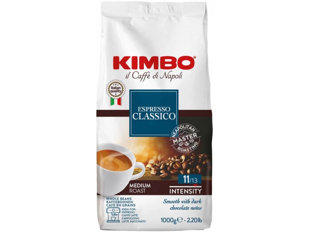 Kimbo Espresso Classico - zrnková, 1 000 g