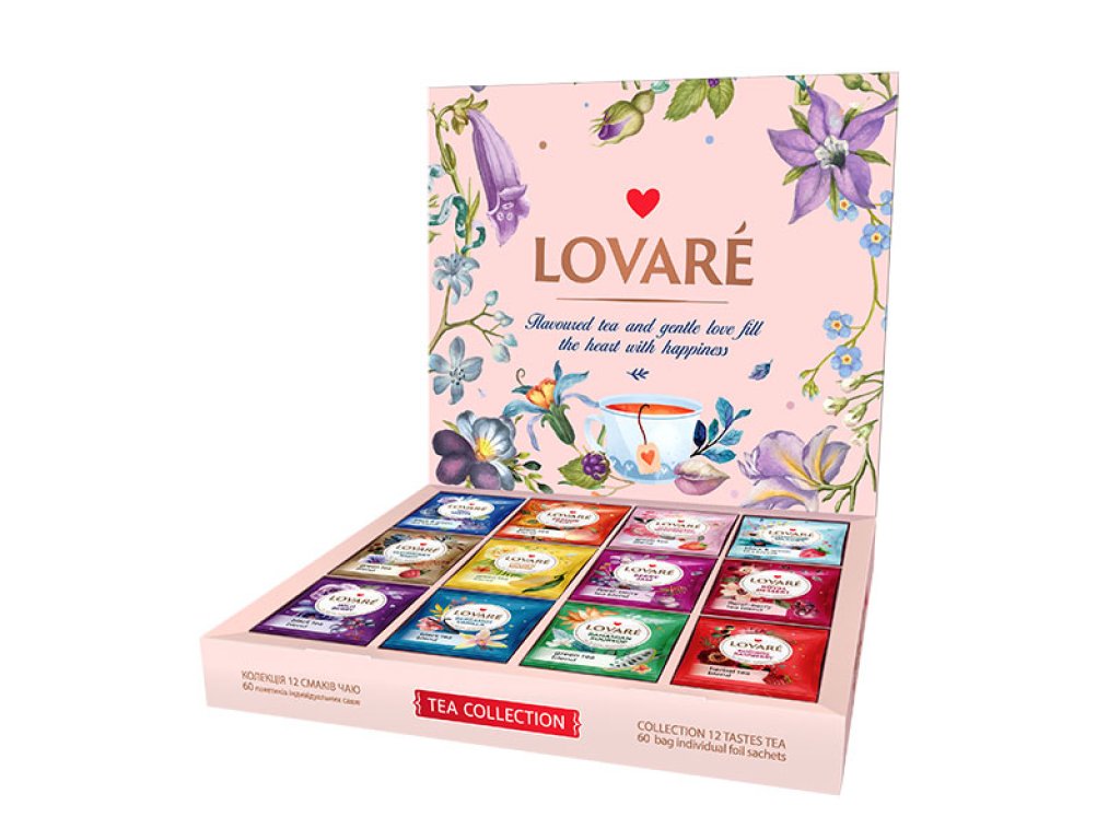 LOVARÉ Portfolio Flowers & Tea Collection 102,5g