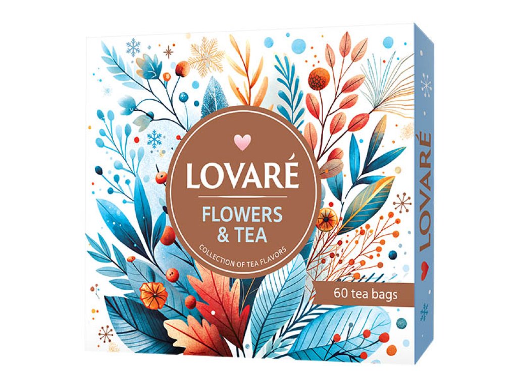 LOVARÉ WINTER Portfolio Flowers & Tea Collection 102,5g