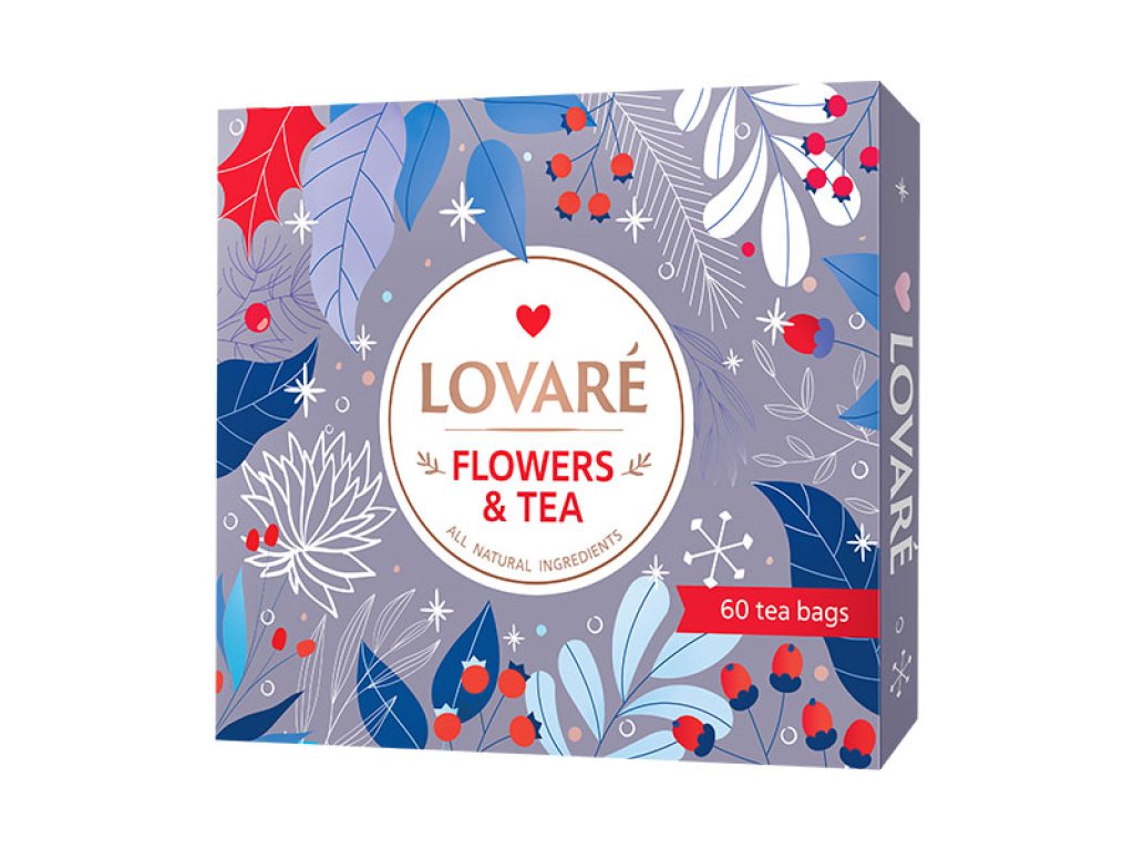 LOVARÉ WINTER Portfolio Flowers & Tea Collection 102,5g