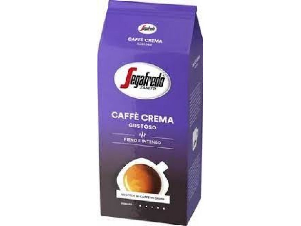 Segafredo Caffé Crema Gustoso zrnková káva 1 kg