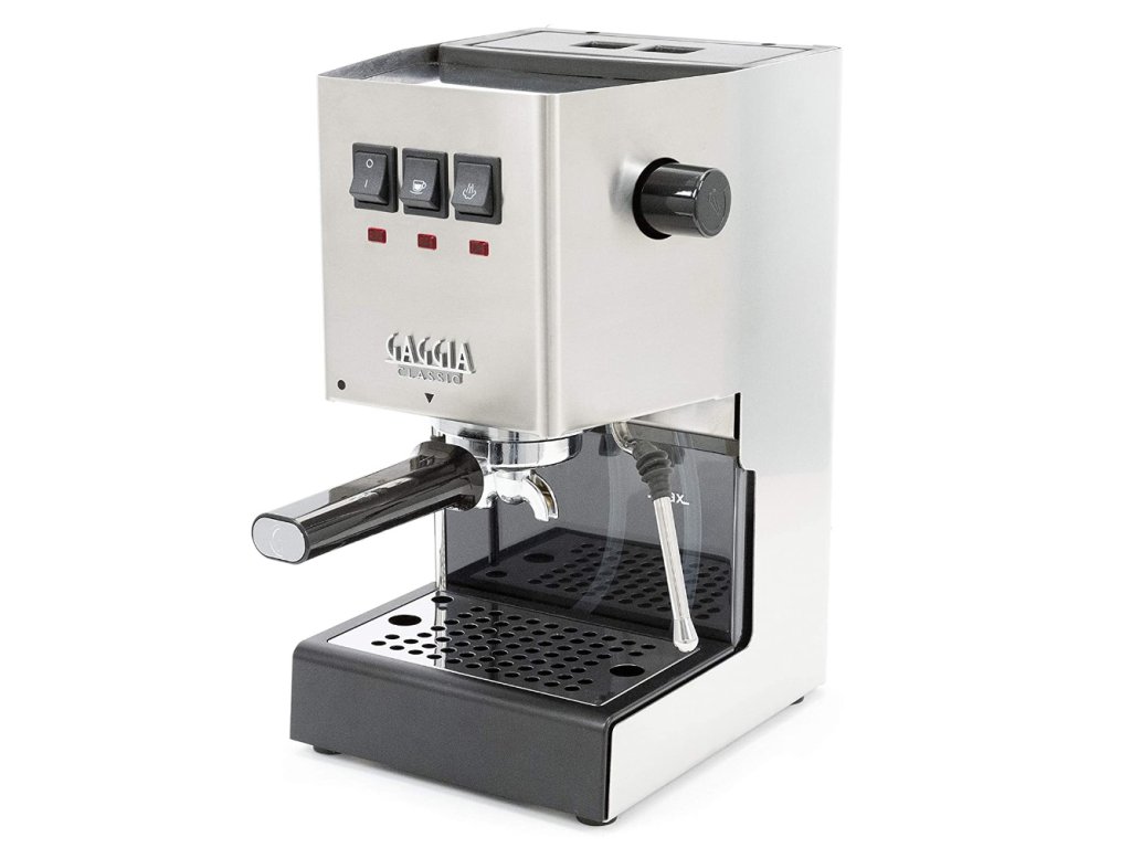 Set Gaggia Classic E24 nerez + 3x příslušenství