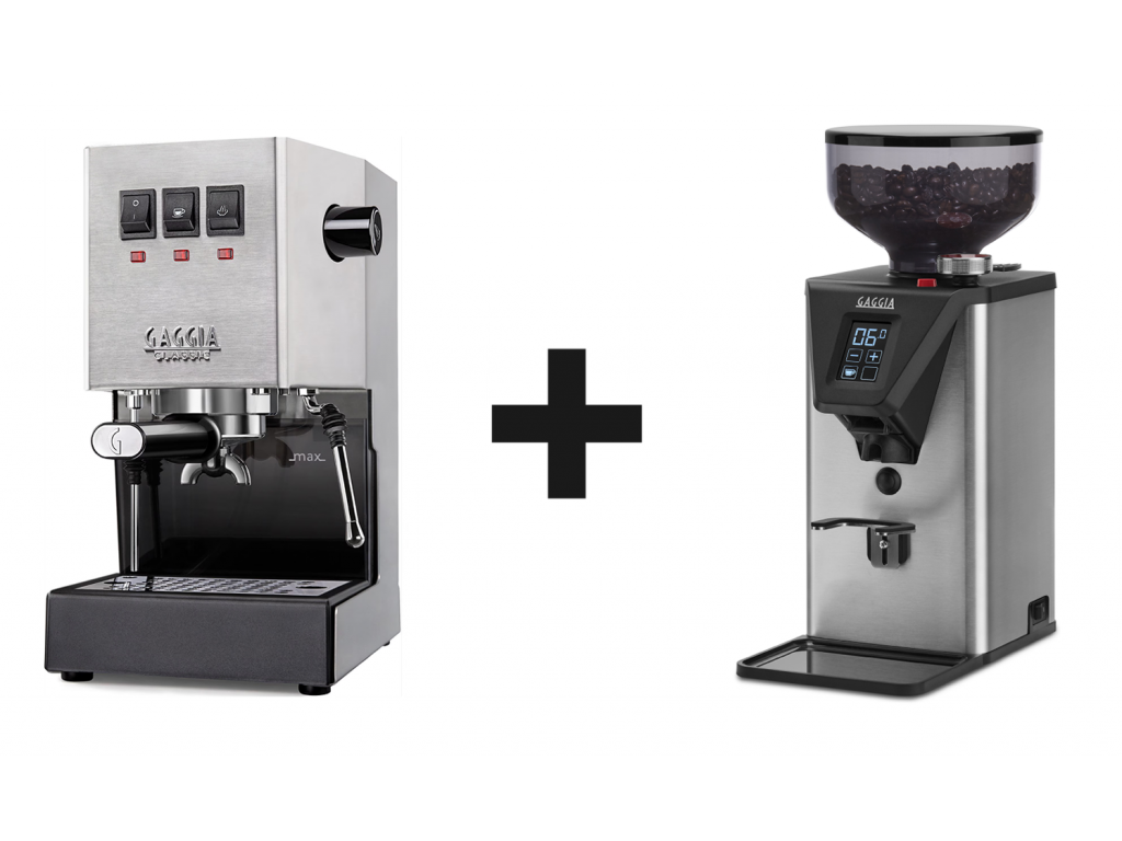 Set Gaggia New Classic Evo + mlýnek MDF55