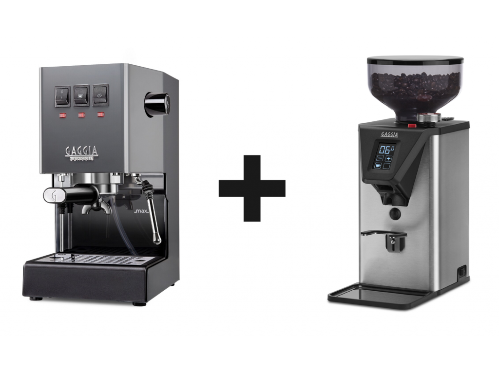 Set Gaggia New Classic Evo + mlýnek MDF55