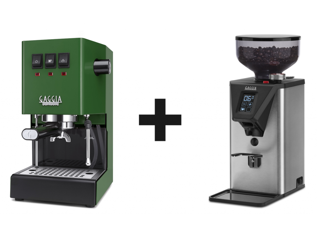 Set Gaggia New Classic Evo + mlýnek MDF55