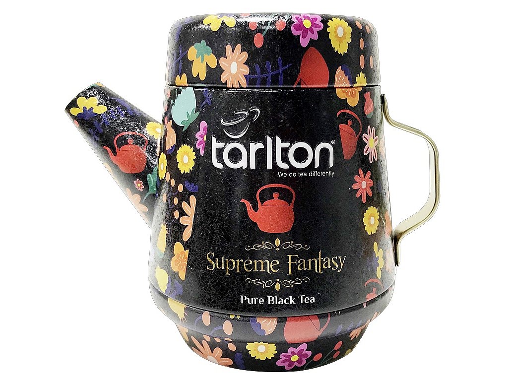 TARLTON Tea Pot Supreme Fantasy Black Tea plech 100g