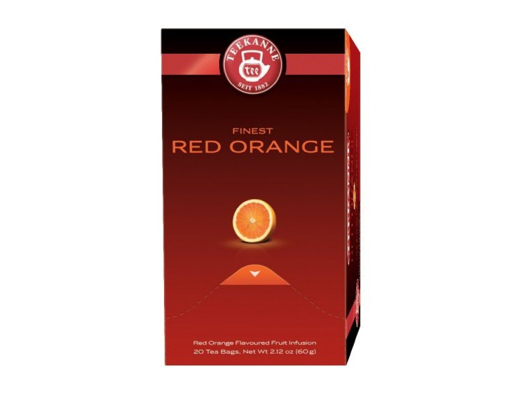 Teekanne  RED ORANGE Premium 20 ks