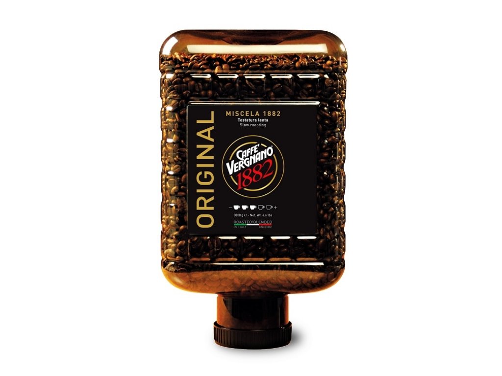 Vergnano  Cristal Miscela 1882 zrnková káva 100% Arabica 2,5 kg