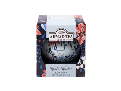 Ahmad Tea vánoční ozdoba Winter Wonder Earl Grey 25g sypaný 