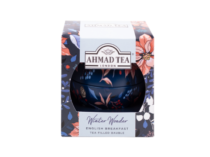 Ahmad Tea Vánoční ozdoba Winter Wonder English Breakfast 25g sypaný