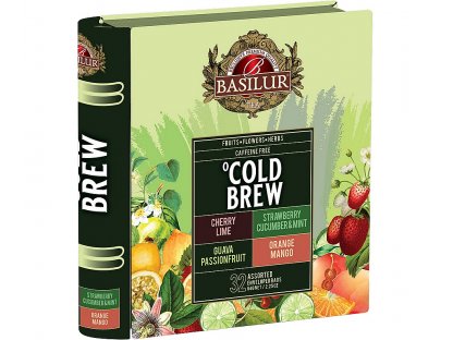 BASILUR Cold Brew Book Assorted plech 32x2g
