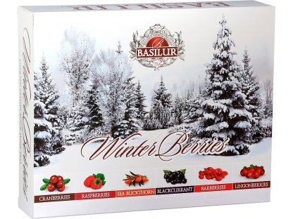 BASILUR Winter Berries Assorted 60 ks