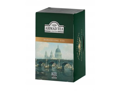 Čaj AHMAD TEA LONDON - černý čaj DARJEELING- porcovaný 20 ks