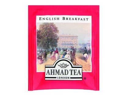 Čaj AHMAD TEA LONDON - černý čaj ENGLISH BREAKFAST- porcovaný 20 ks