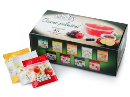 Čaj AHMAD TEA LONDON Ovocné pokušení 45 ks
