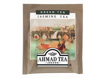 Čaj AHMAD TEA LONDON - zelený čaj s jasmínem- porcovaný 20 ks