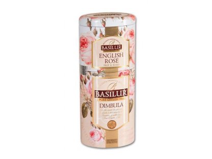 Čaj Basilur-sypaný černý čaj English Rose + Dimbula 50+75g 2v1