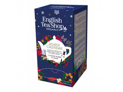 Čaj English Tea Shop adventní kalendář 25 ks porcovaného čaje