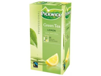 Čaj Pickwick Professional Green Tea Original Lemon porcovaný 25 ks á 2g