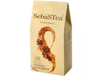 Čaj SebaSTea - sypaný černý čaj Vienna cinnamon 100g