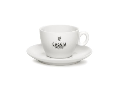 Gaggia šálky s podšálky cappuccino 4 ks