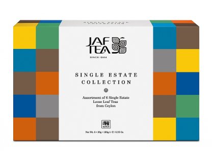 JAFTEA Box Single Estate Collection 6x30g