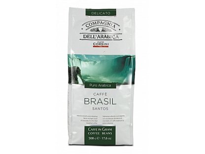 Káva Corsini Brasil Santos zrnková 500g