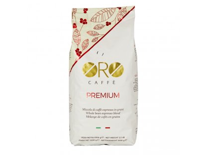 Káva ORO Caffe Premium Bar Blend zrnková 1 kg