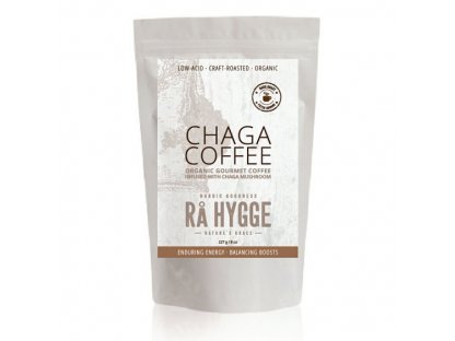 Káva RA HYGGE  BIO mletá káva Peru Arabica CHAGA 227g