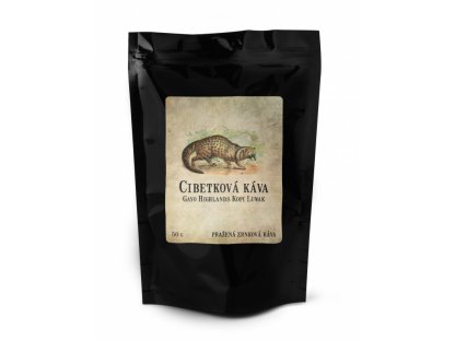 Kopi Luwak cibetková káva  zrnková 50g