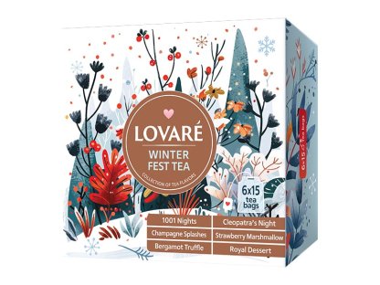 LOVARÉ Fest Tea Set 157,5g (90 sáčků, kolekce čajů) 