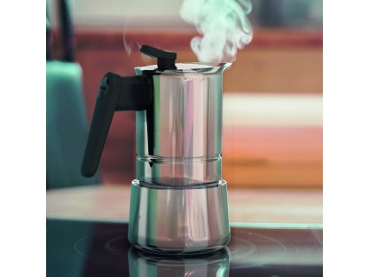 Pedrini Steel moka (různé velikosti)
