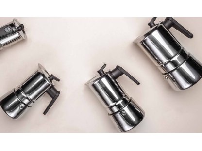 Pedrini Steel moka (různé velikosti)
