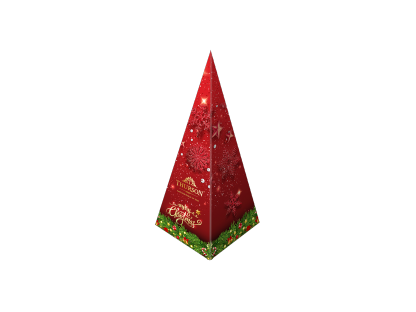 THURSON Vánoční pyramida červená  20 ks