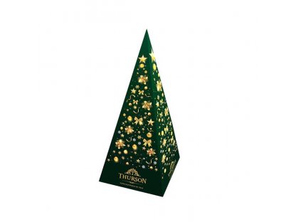 THURSON Vánoční pyramida zelená 20 ks