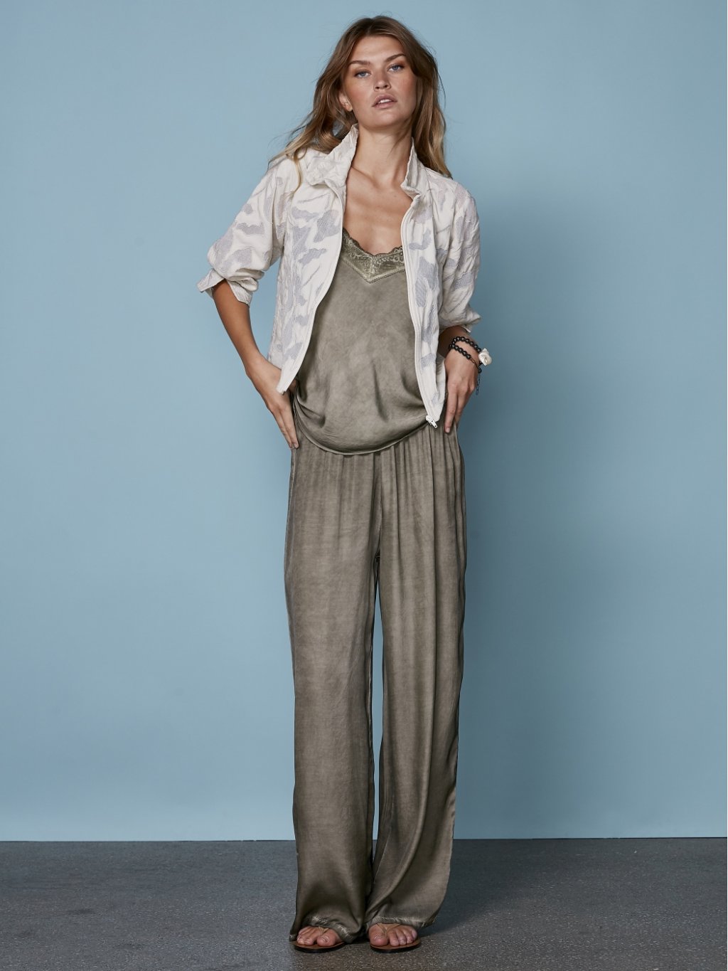 Bunda Nu Denmark 8404-40 Zaya Jacket - Bone