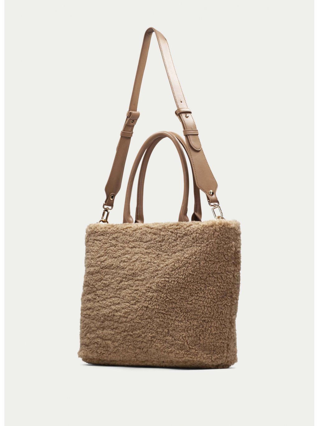 Kabelka Hispanitas BI232932 camel s chlupem 