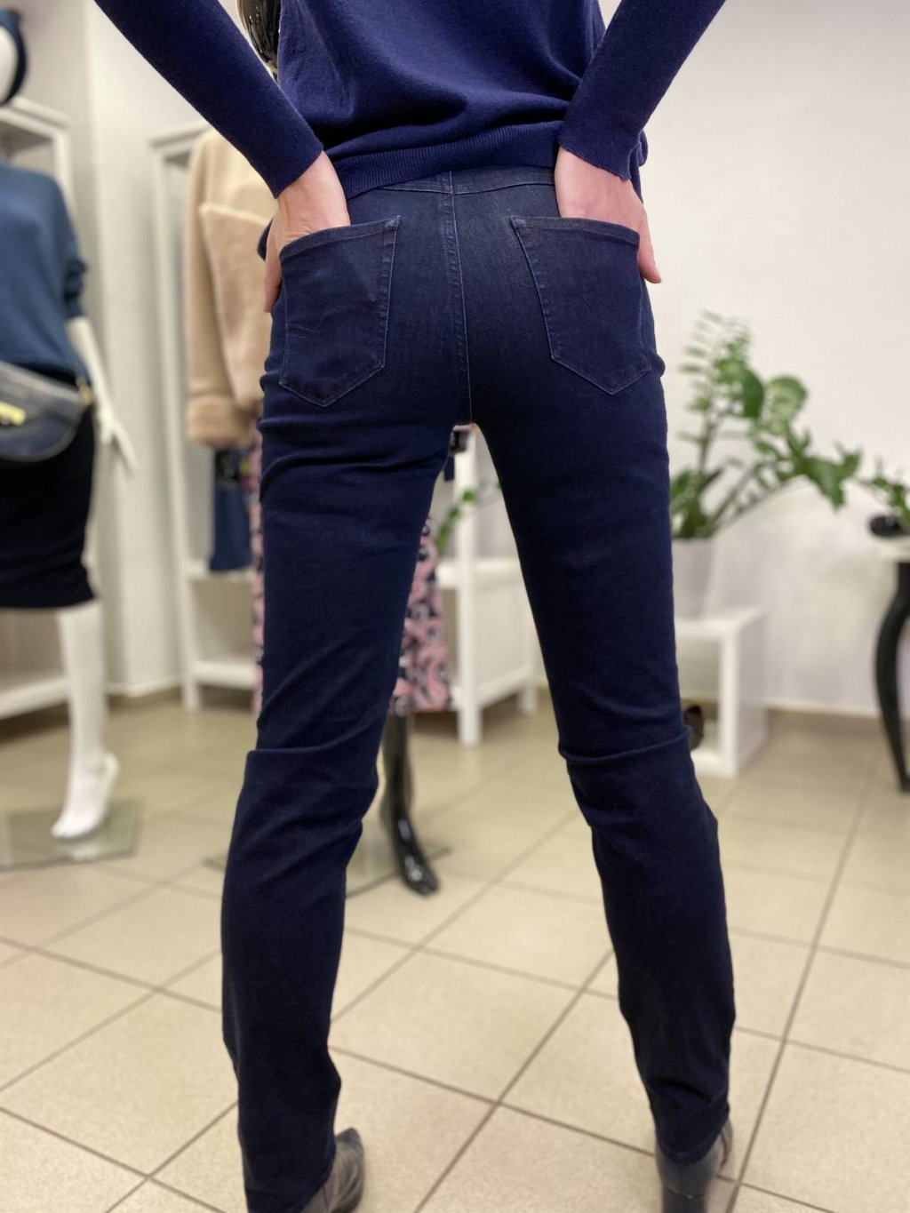 Kalhoty A. Gardeur modré
