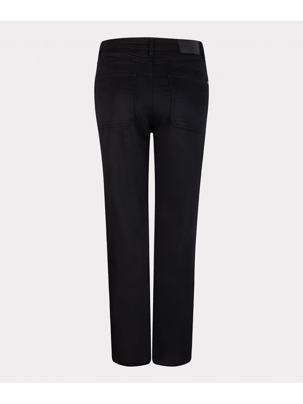 Kalhoty Esqualo 12502 černé džíny do pasu