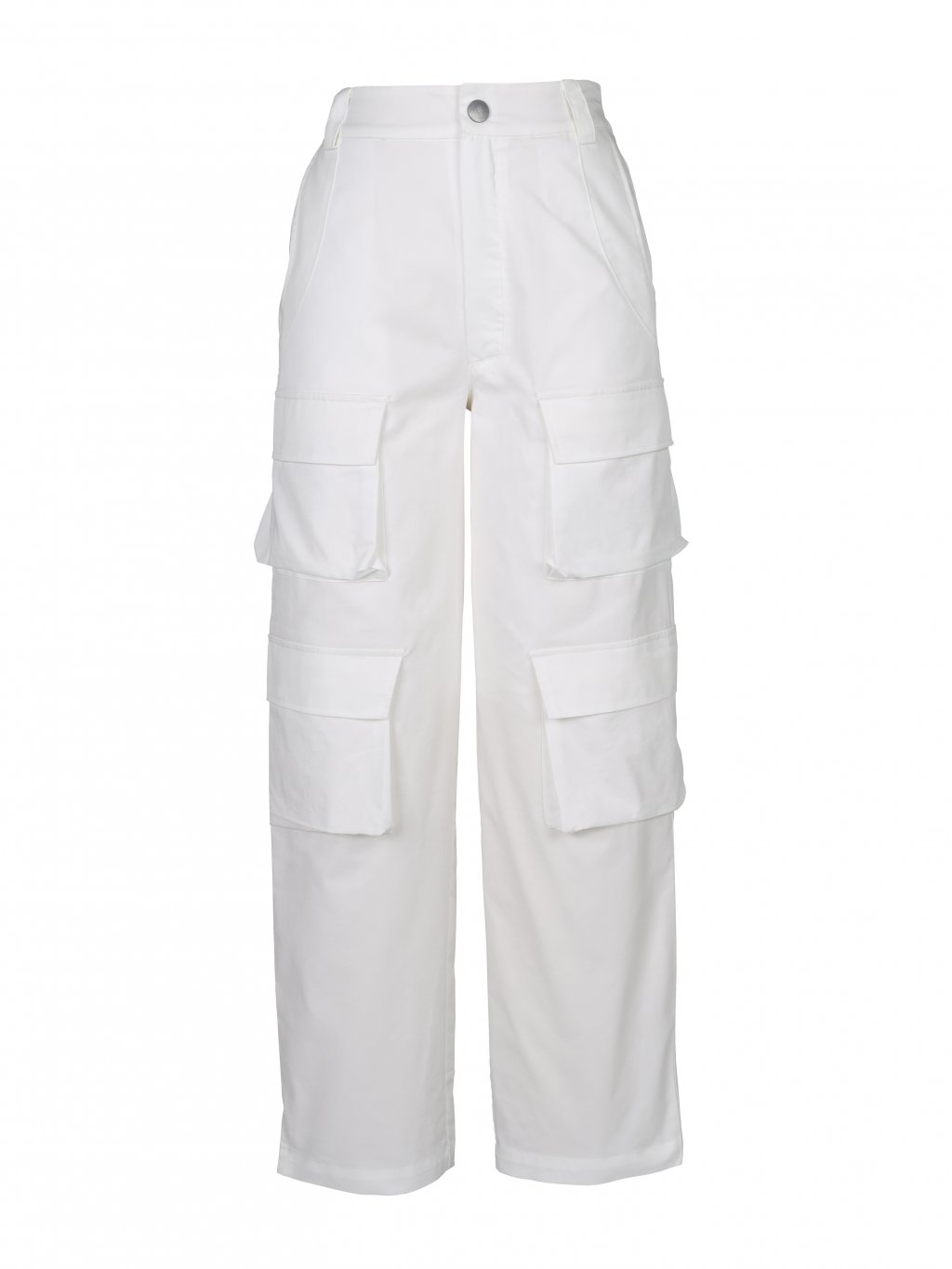 Kalhoty NU Denmark 7921-10 bílé se stylovými kapsami 