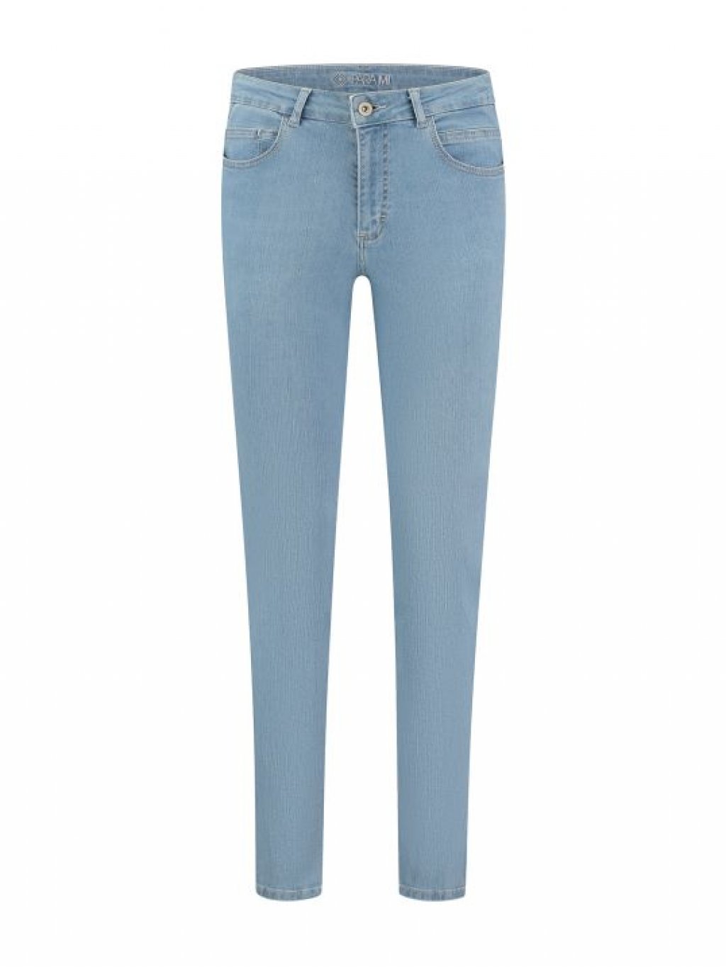 Kalhoty Para Mi Celine světle modré úzké džíny