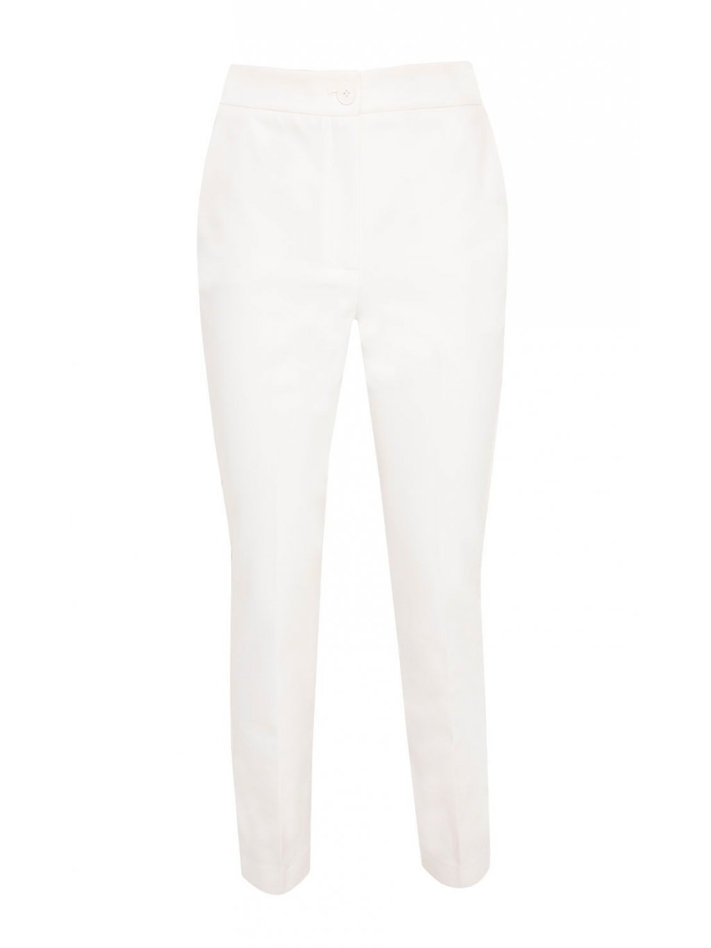 Kalhoty Zaps Adoncia jemně bílé
