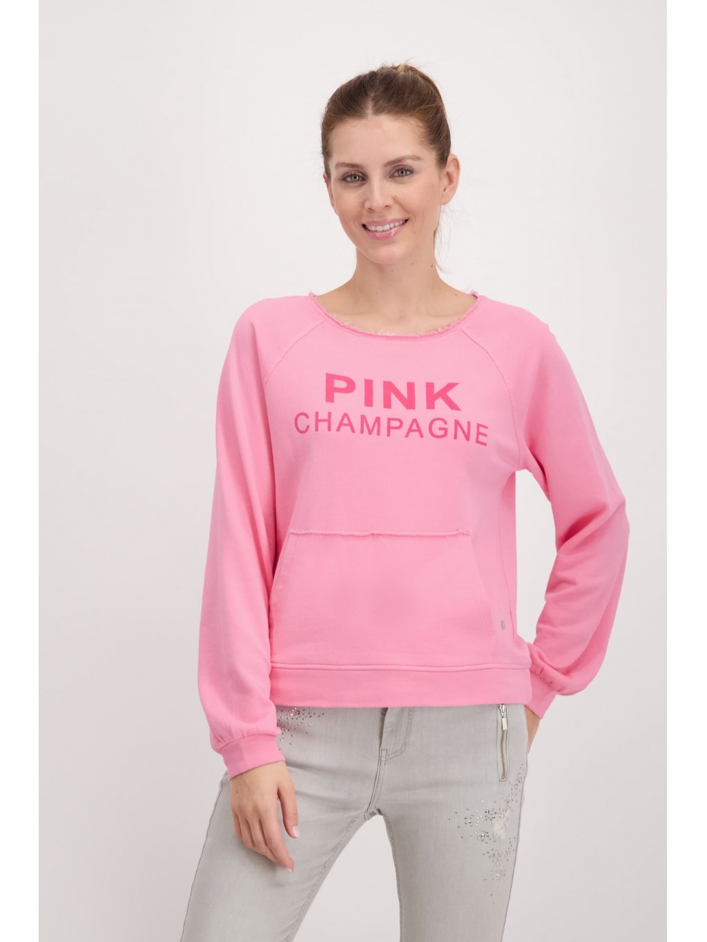 Mikina Monari 6658 růžová pink champagne