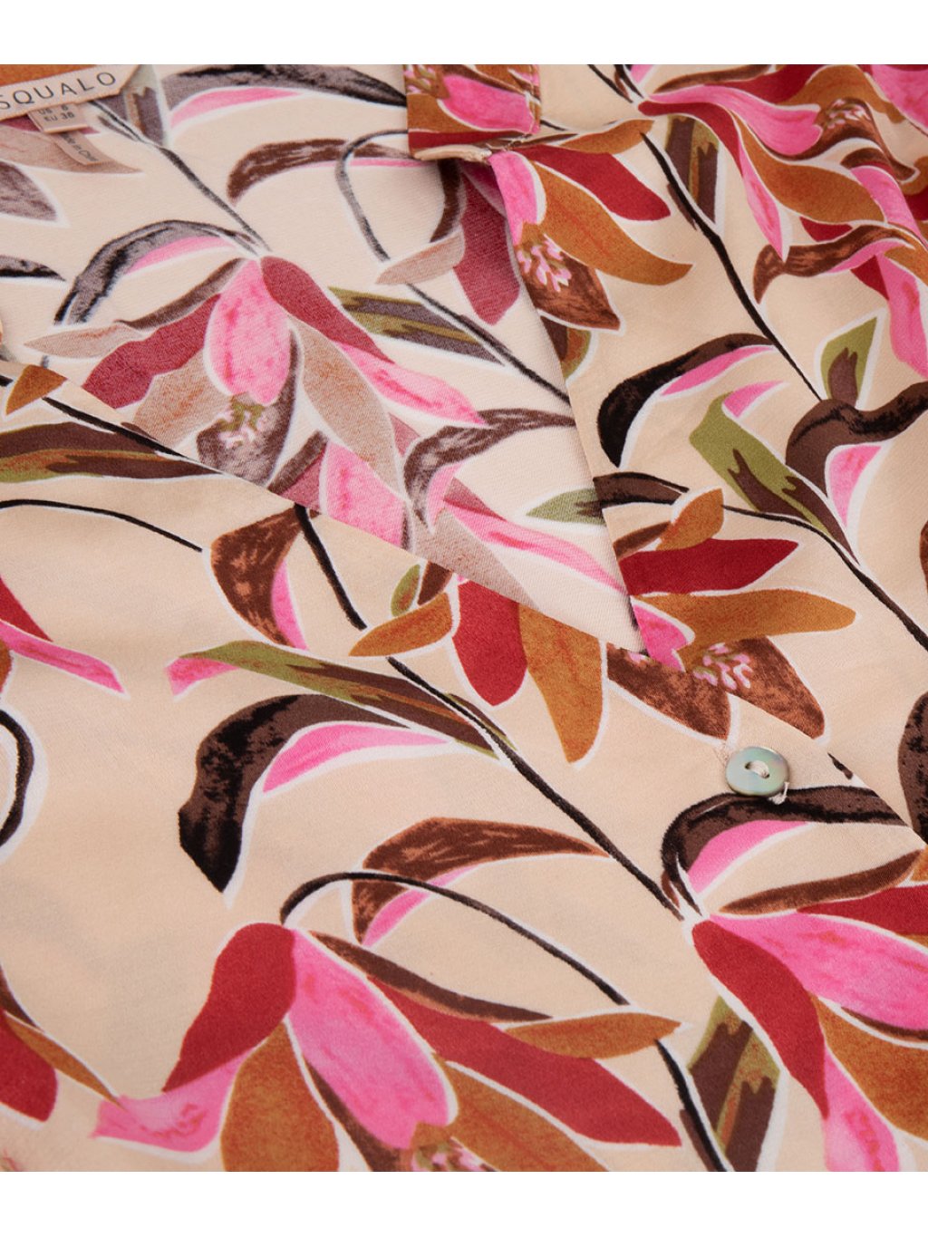 Šaty Esqualo 15008 růžové magnolie dlouhé