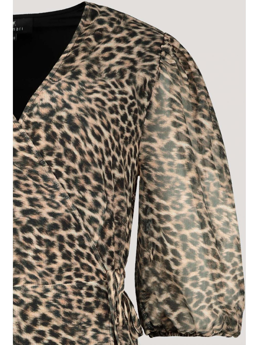 Šaty Monari leopardí vzor dlouhé 6346