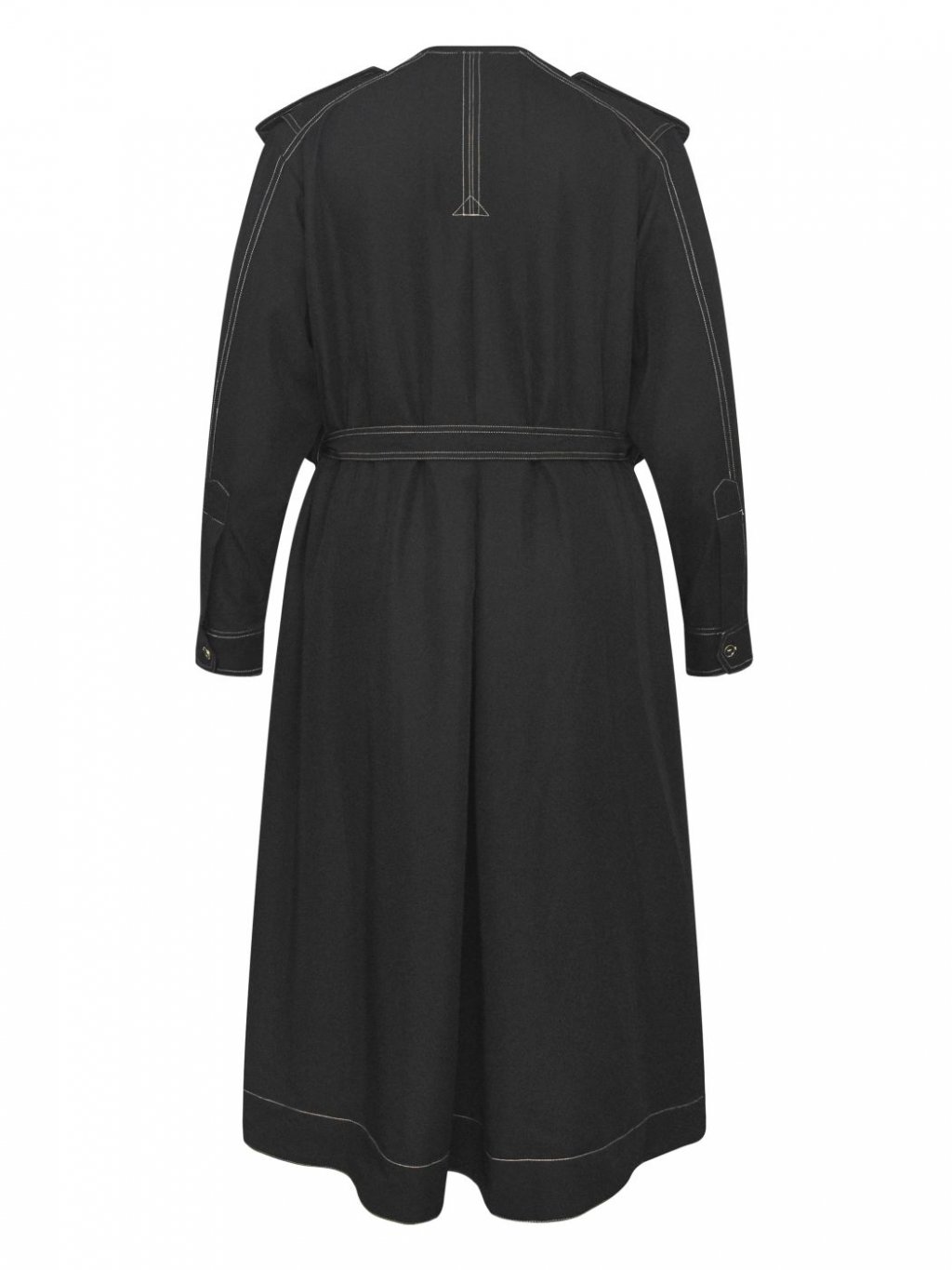 Šaty NU Denmark 7744-23 černé s vypasovanou vestou 