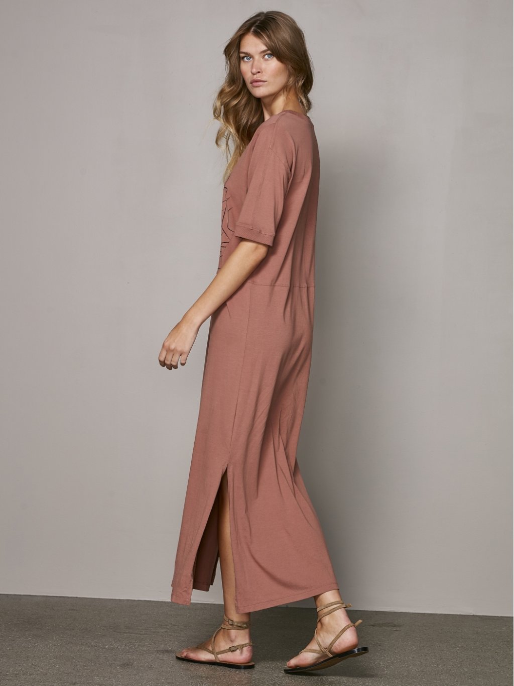 Šaty Nu Denmark 8417-23 Zilla Dress – Terracotta