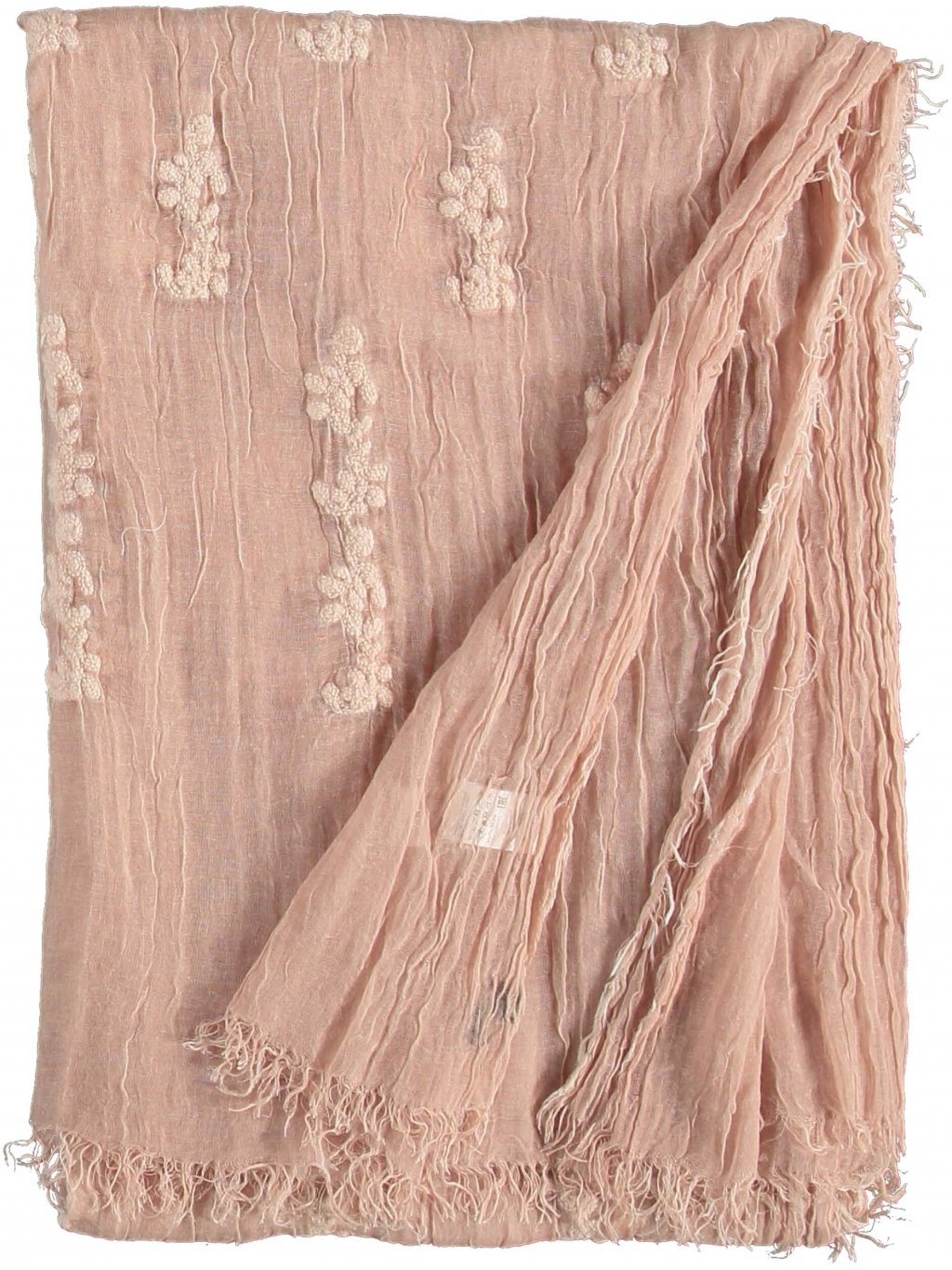 Štola Fraas 613026 pudrově růžová vyšívaná